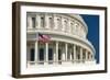 Close Up of the Capitol Building-John Woodworth-Framed Photographic Print