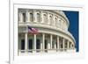 Close Up of the Capitol Building-John Woodworth-Framed Photographic Print