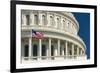 Close Up of the Capitol Building-John Woodworth-Framed Photographic Print