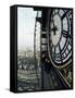 Close-Up of the Clock Face of Big Ben, Houses of Parliament, Westminster, London, England-Adam Woolfitt-Framed Stretched Canvas