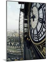 Close-Up of the Clock Face of Big Ben, Houses of Parliament, Westminster, London, England-Adam Woolfitt-Mounted Photographic Print