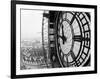 Close-Up of the Clock Face of Big Ben, Houses of Parliament, Westminster, London, England-Adam Woolfitt-Framed Photographic Print