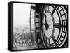 Close-Up of the Clock Face of Big Ben, Houses of Parliament, Westminster, London, England-Adam Woolfitt-Framed Stretched Canvas