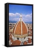 Close Up of the Dome of the Duomo, Florence, Italy-Jeremy Lightfoot-Framed Stretched Canvas