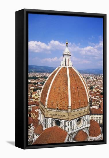 Close Up of the Dome of the Duomo, Florence, Italy-Jeremy Lightfoot-Framed Stretched Canvas