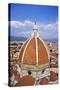 Close Up of the Dome of the Duomo, Florence, Italy-Jeremy Lightfoot-Stretched Canvas