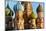 Close-up of the domes of St. Basil's Cathedral, UNESCO World Heritage Site, Moscow, Russia, Europe-Miles Ertman-Mounted Photographic Print