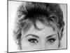 Close Up of the Eyes of Actress Sophia Loren-Alfred Eisenstaedt-Mounted Photographic Print