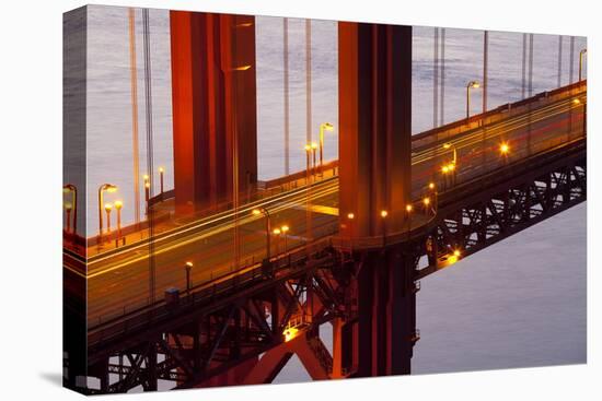 Close-Up of the Golden Gate Bridge-Miles-Stretched Canvas