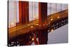 Close-Up of the Golden Gate Bridge-Miles-Stretched Canvas