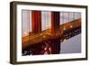 Close-Up of the Golden Gate Bridge-Miles-Framed Photographic Print