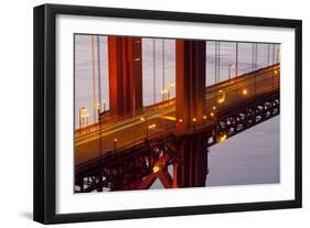 Close-Up of the Golden Gate Bridge-Miles-Framed Photographic Print