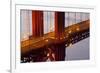 Close-Up of the Golden Gate Bridge-Miles-Framed Photographic Print