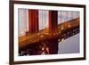 Close-Up of the Golden Gate Bridge-Miles-Framed Photographic Print