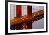 Close-Up of the Golden Gate Bridge-Miles-Framed Photographic Print