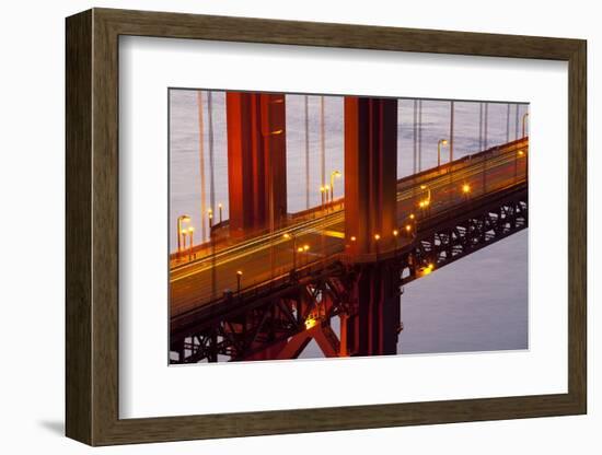 Close-Up of the Golden Gate Bridge-Miles-Framed Photographic Print