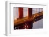 Close-Up of the Golden Gate Bridge-Miles-Framed Photographic Print