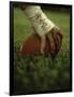 Close-up of the Hand of an American Football Player Holding a Football-null-Framed Photographic Print