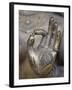 Close-Up of the Hand of Ganga, Kathmandu Valley, Nepal-Don Smith-Framed Photographic Print