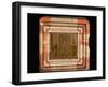 Close Up of the Internal Structure of an Intel Pentium Processor with MMX Technology-Ted Thai-Framed Premium Photographic Print