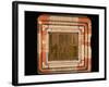 Close Up of the Internal Structure of an Intel Pentium Processor with MMX Technology-Ted Thai-Framed Photographic Print