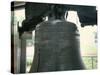 Close-Up of the Liberty Bell, Philadelphia, Pennsylvania, USA-Geoff Renner-Stretched Canvas