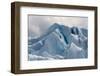 Close Up of the Matanuska Glacier Blue Ice-Sheila Haddad-Framed Photographic Print