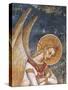 Close-Up of the Mural of an Angel-null-Stretched Canvas