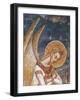 Close-Up of the Mural of an Angel-null-Framed Giclee Print