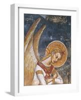 Close-Up of the Mural of an Angel-null-Framed Giclee Print