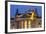 Close-Up of the Reichstag at Night, Berlin, Germany, Europe-Miles Ertman-Framed Photographic Print