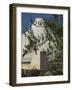 Close up of the Shrine of the Book, with Olive Tree Branches, Israel Museum, Jerusalem, Israel-Eitan Simanor-Framed Photographic Print