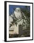 Close up of the Shrine of the Book, with Olive Tree Branches, Israel Museum, Jerusalem, Israel-Eitan Simanor-Framed Photographic Print