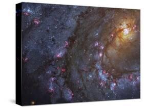 Close-up of the Southern Pinwheel Galaxy-Stocktrek Images-Stretched Canvas