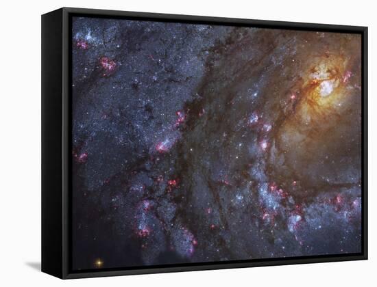 Close-up of the Southern Pinwheel Galaxy-Stocktrek Images-Framed Stretched Canvas