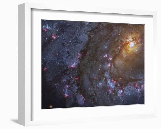 Close-up of the Southern Pinwheel Galaxy-Stocktrek Images-Framed Photographic Print