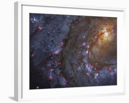 Close-up of the Southern Pinwheel Galaxy-Stocktrek Images-Framed Photographic Print