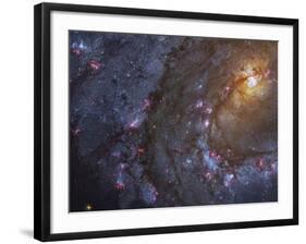 Close-up of the Southern Pinwheel Galaxy-Stocktrek Images-Framed Photographic Print