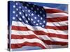 Close-Up of the Stars and Stripes, United States of America, North America-null-Stretched Canvas