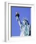 Close-up of the Statue of Liberty in New York, USA-Nigel Francis-Framed Photographic Print