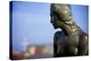 Close Up of the Statue of the Little Mermaid in Copenhagen, Denmark, Scandinavia, Europe-Simon Montgomery-Stretched Canvas