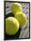 Close-up of Three Tennis Balls-null-Framed Photographic Print