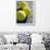 Close-up of Three Tennis Balls-null-Framed Photographic Print displayed on a wall