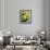 Close-up of Three Tennis Balls-null-Framed Photographic Print displayed on a wall