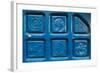 Close-up of tiles, Jaffa, Tel Aviv, Israel-null-Framed Photographic Print