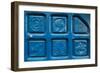 Close-up of tiles, Jaffa, Tel Aviv, Israel-null-Framed Photographic Print