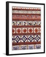 Close-up of Tiles on Steps-null-Framed Photographic Print