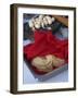 Close-Up of Tortillas in a Tray Covered by a Red Cloth, in Mexico, North America-Michelle Garrett-Framed Photographic Print