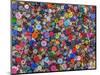 Close-up of variety of colorful buttons.-Jaynes Gallery-Mounted Photographic Print