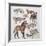 Close-Up of Various Wild Dogs-null-Framed Giclee Print